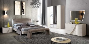 Made in Italy Leather Modern Contemporary Bedroom Designs with Underbed Led Made in Italy Leather Modern Contemporary Bedroom Designs with Underbed Led