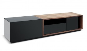 Madison Wenge Glossy Contemporary TV Stand