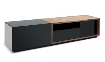 Madison Wenge Glossy Contemporary TV Stand