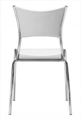 Vixen Dining Chair with Leatherette Back