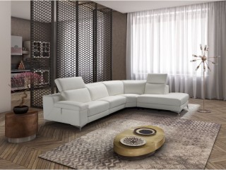Advanced Adjustable Full Italian Leather Sectionals