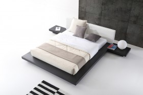 Unique Leather Elite Platform Bed