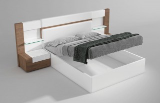 Graceful Wood Elite Modern Bedroom Sets