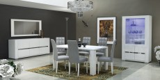 High-class Recatngular Top Microfiber Dinette Tables and Chairs High-class Recatngular Top Microfiber Dinette Tables and Chairs