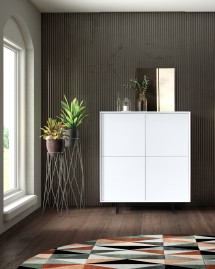 Elite High Gloss White Buffet for Dining Room Elite High Gloss White Buffet for Dining Room