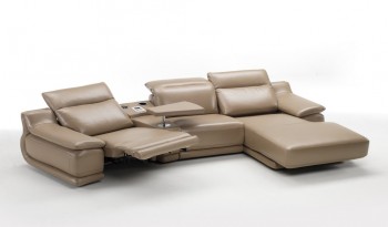 Studio Apartment Size Sectional with High Back Cushions