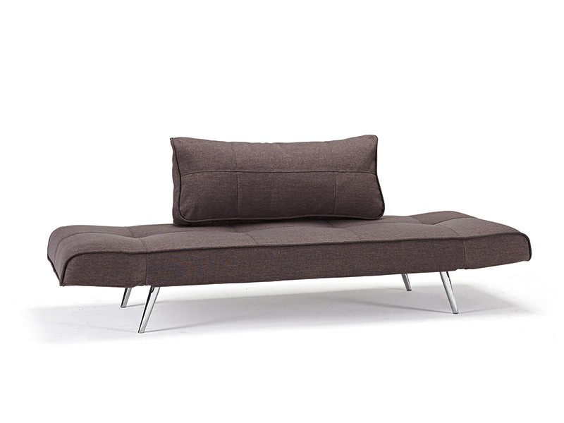 Contemporary Delux Tufted Fabric Adjustable Daybed - Click Image to Close