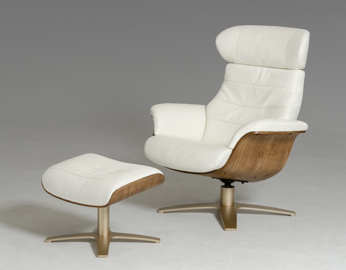 Ellie Modern Chair White Creative Furniture White Leather Chair Leather