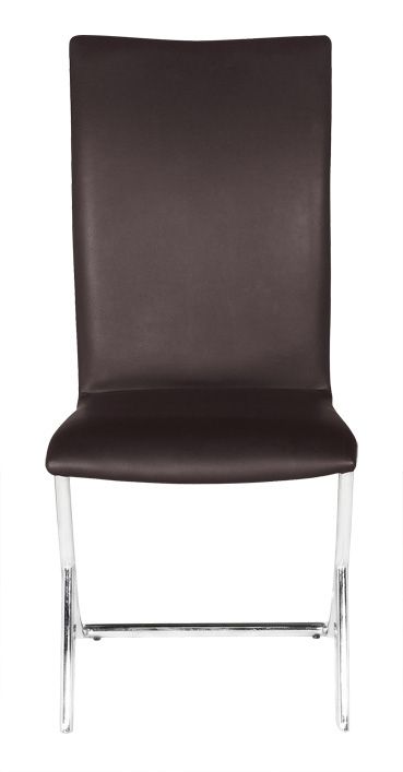 Delfin Chair with Leatherette Seat and Back - Click Image to Close
