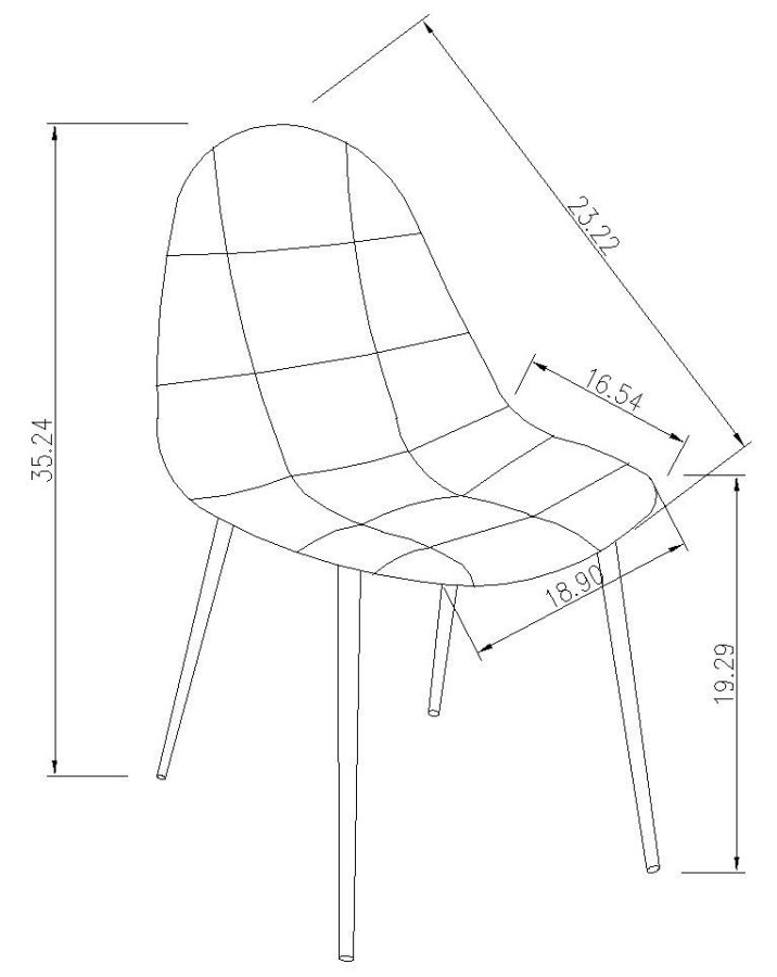 Contemporary White Upholstered Side Chair with Chrome Legs - Click Image to Close