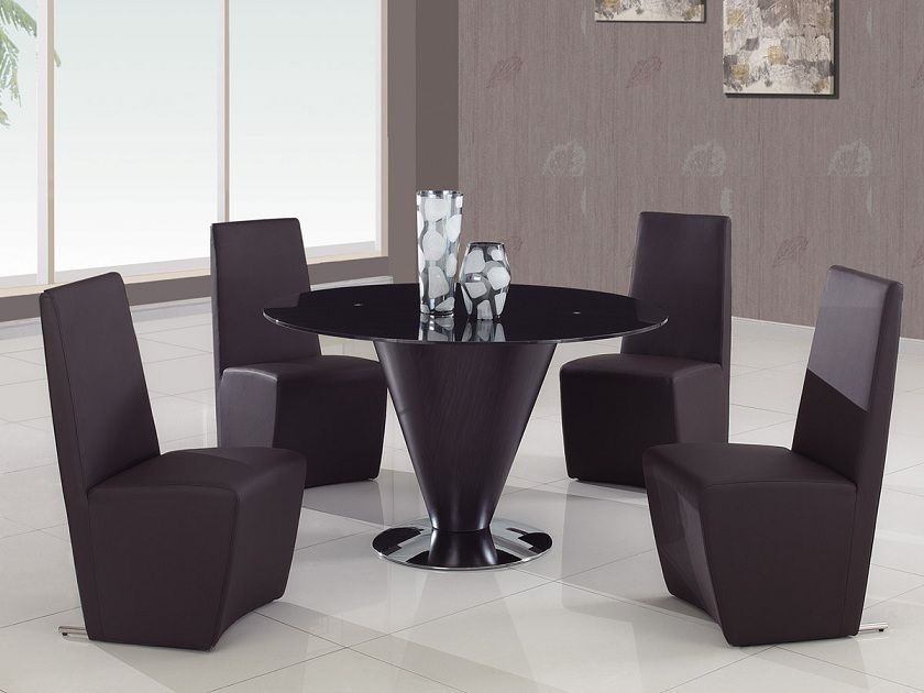Stylish Leatherette Dining Chair - Click Image to Close