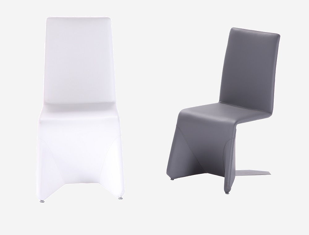 Stylish Fully Upholstered Dining Chair with 3 Color Options - Click Image to Close