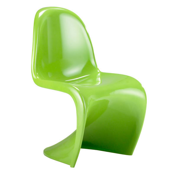 Contemporary S Shaped Modern Chair with Color Options - Click Image to Close