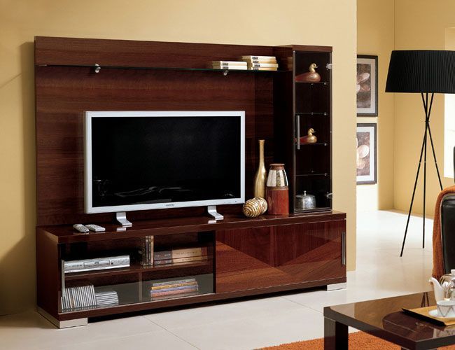 Stylish Entertainment Center Luxury TV Stand - Click Image to Close