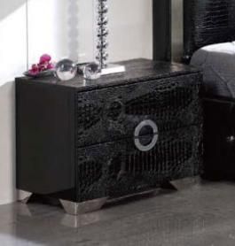 Coco Spain Made Night Stand in Black Color Coco Spain Made Night Stand in Black Color