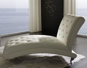 Comfortable Metal Accent Tufted Chaise Lounge Comfortable Metal Accent Tufted Chaise Lounge