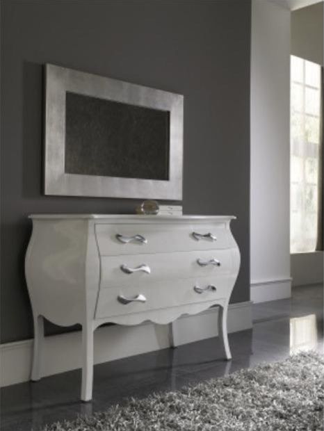 Contemporary Original Shaped Three Drawer Dresser Shop Modern
