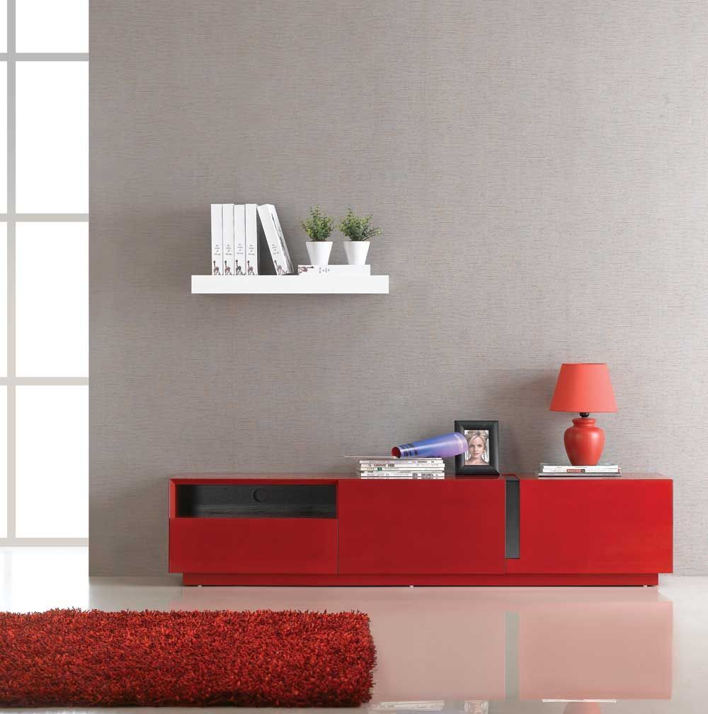Contemporary TV Stand TV027 with Color Options - Click Image to Close