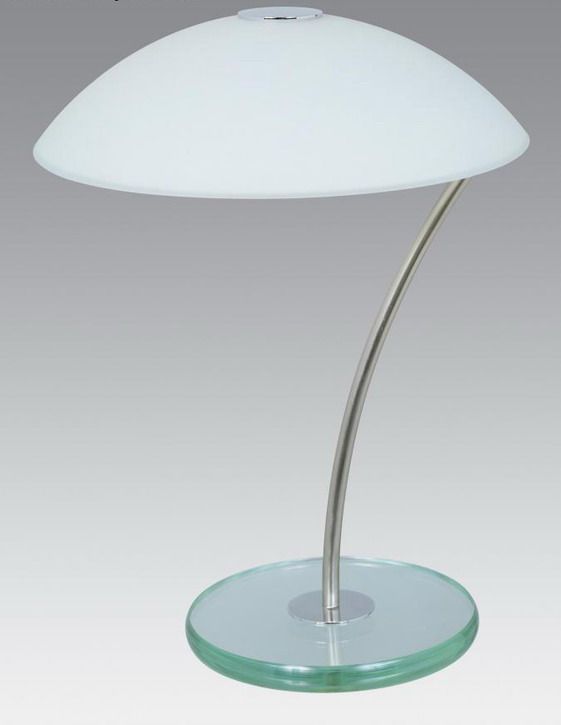 Contemporary Chrome Table Lamp with Hand On/ Off Switch Shop modern