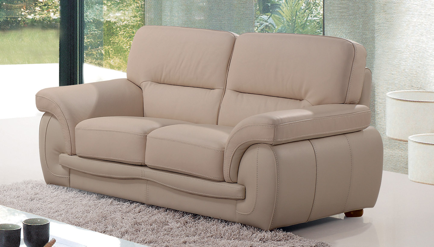 Top Grain Italian Leather Sofa Set - Click Image to Close