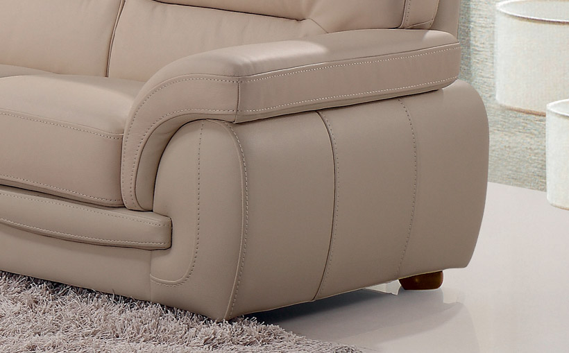 Top Grain Italian Leather Sofa Set - Click Image to Close