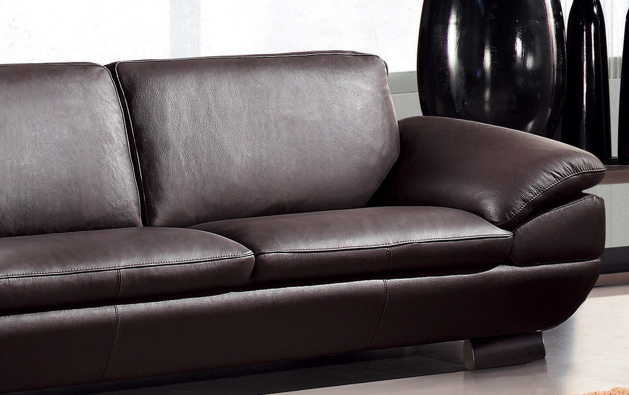 discount contemporary leather sofa