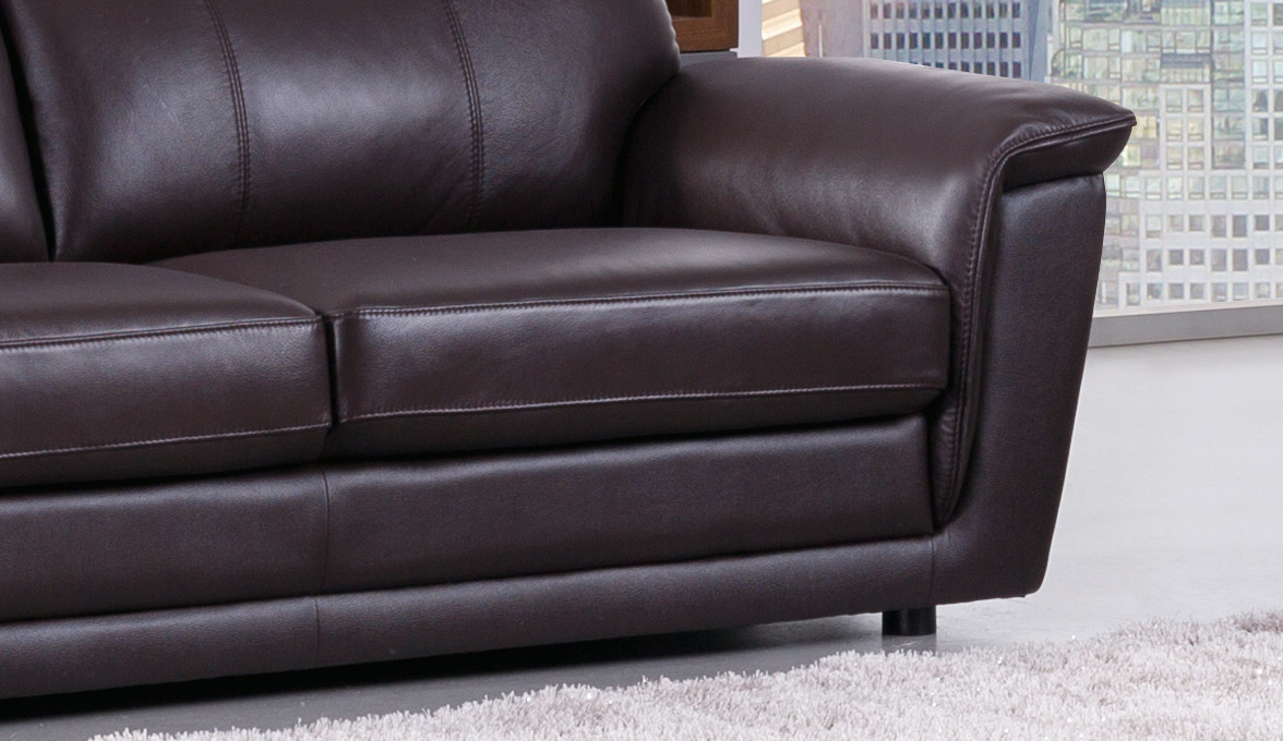 Elegant Classic Italian Leather Sofa Set - Click Image to Close