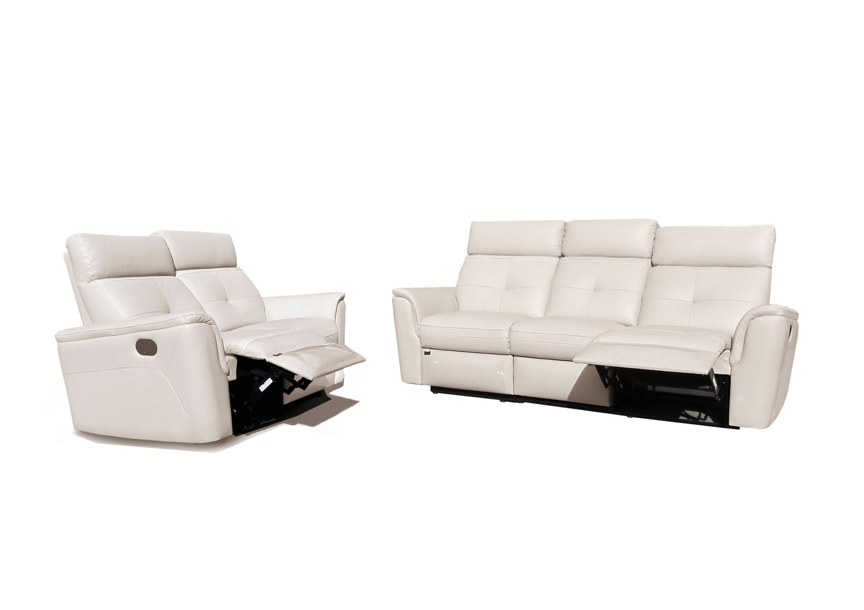 Contemporary Arizona Leather Living Room Set - Click Image to Close