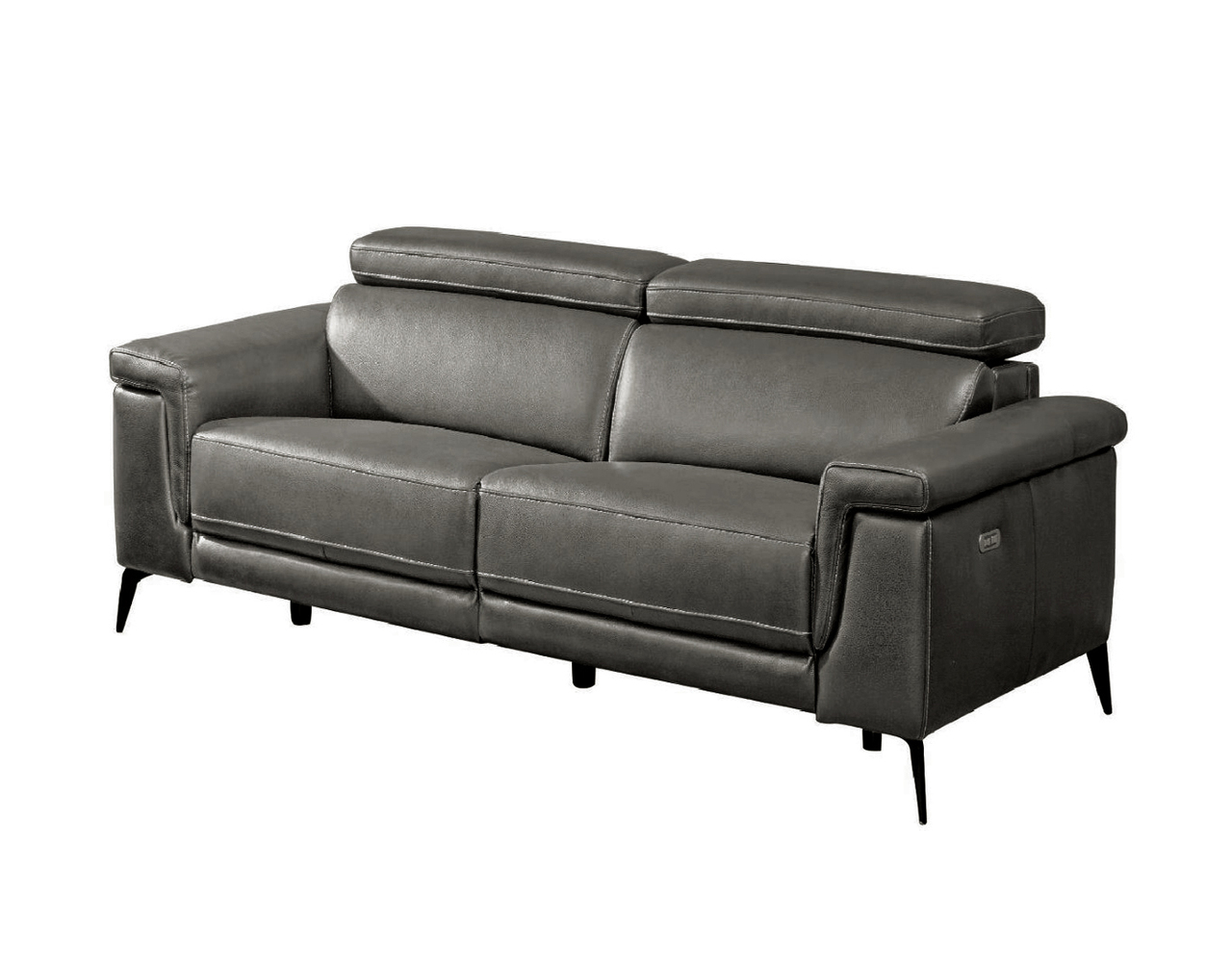 Evolve Contemporary Leather Sofa Set - Click Image to Close