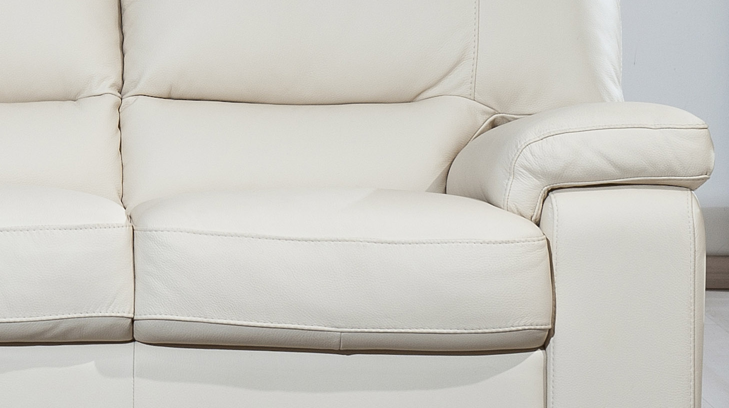 Luxor Italian Leather Sofa Set with Sliding Seats