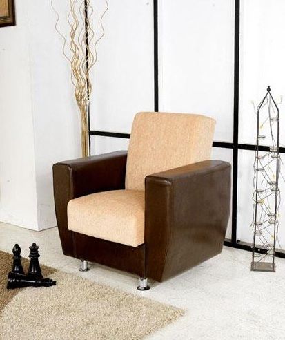 Dilan Dual Colored Fabric Sofa Set with Storage - Click Image to Close