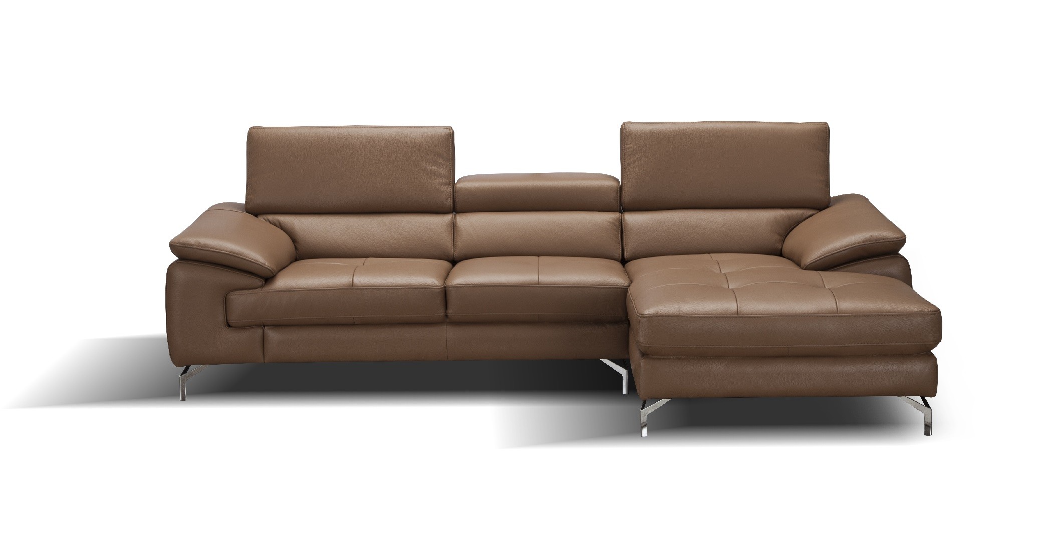 Overnice Quality Leather L-shape Sectional