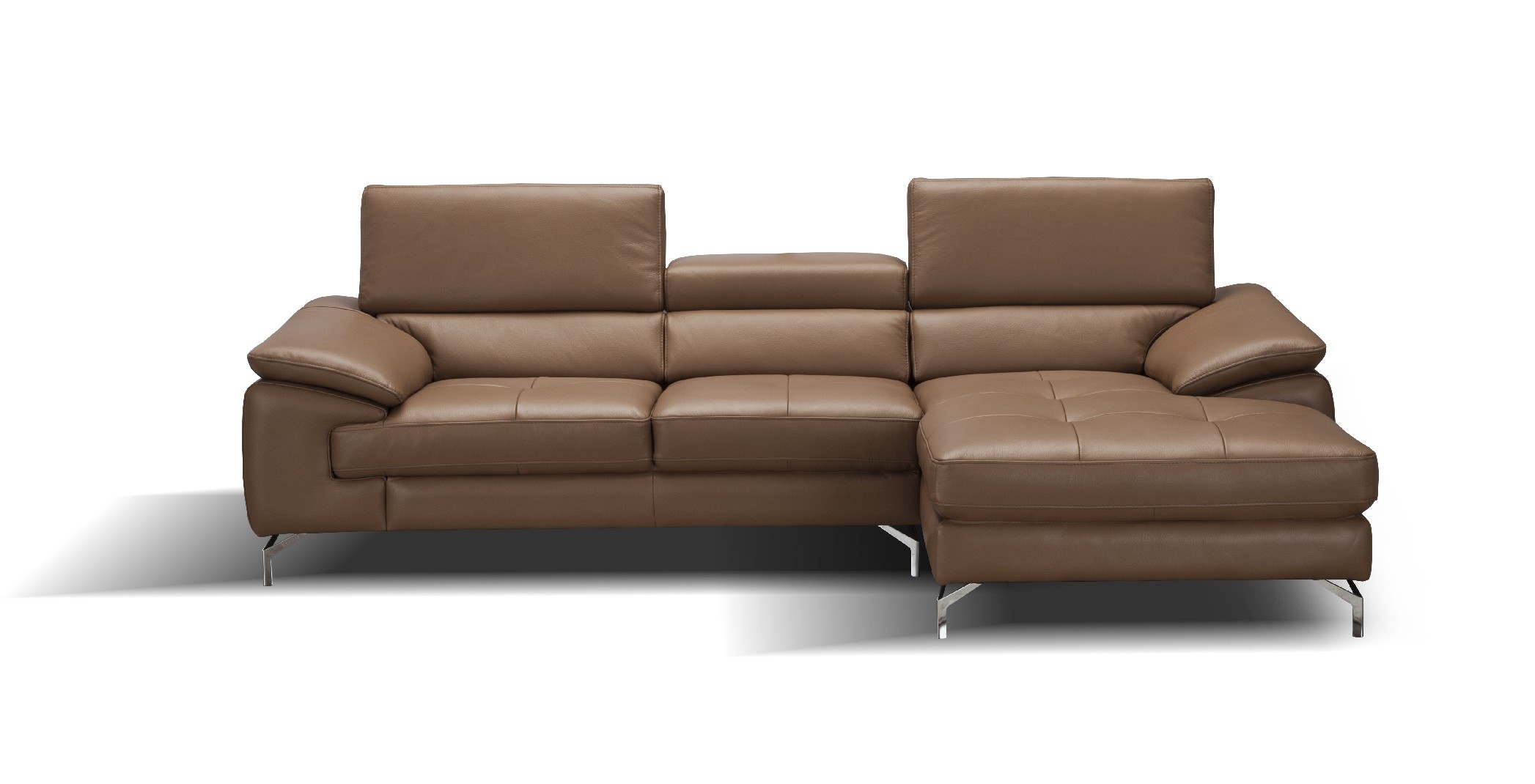 Overnice Quality Leather L-shape Sectional - Click Image to Close