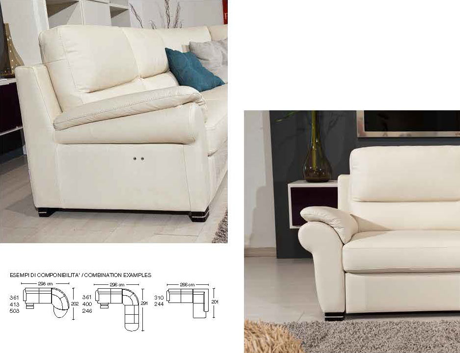 Exclusive Designer Full Italian Sectional - Click Image to Close