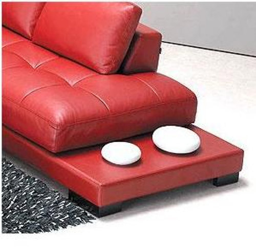 Luxurious Leather Curved Corner Sofa with Pillows - Click Image to Close