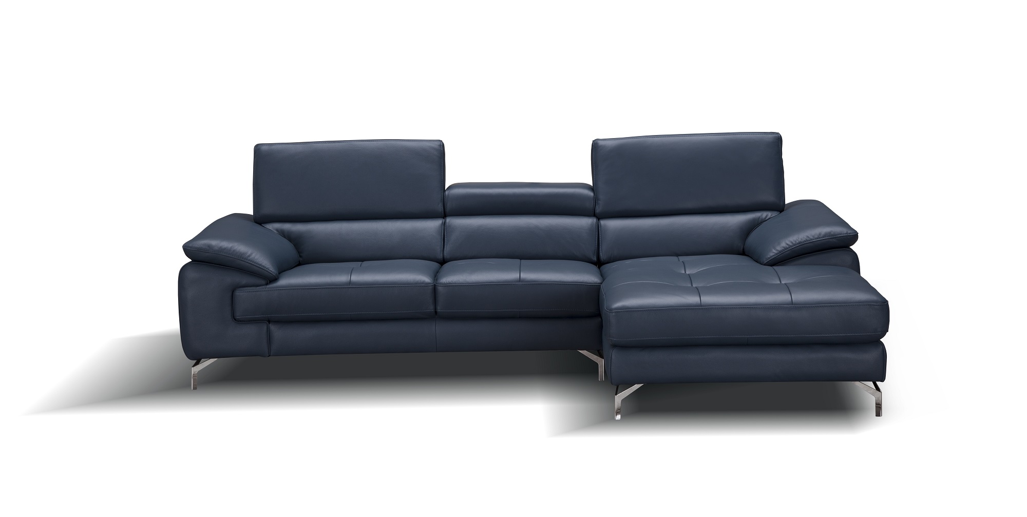 Adjustable Advanced Modern Leather L-shape Sectional - Click Image to Close