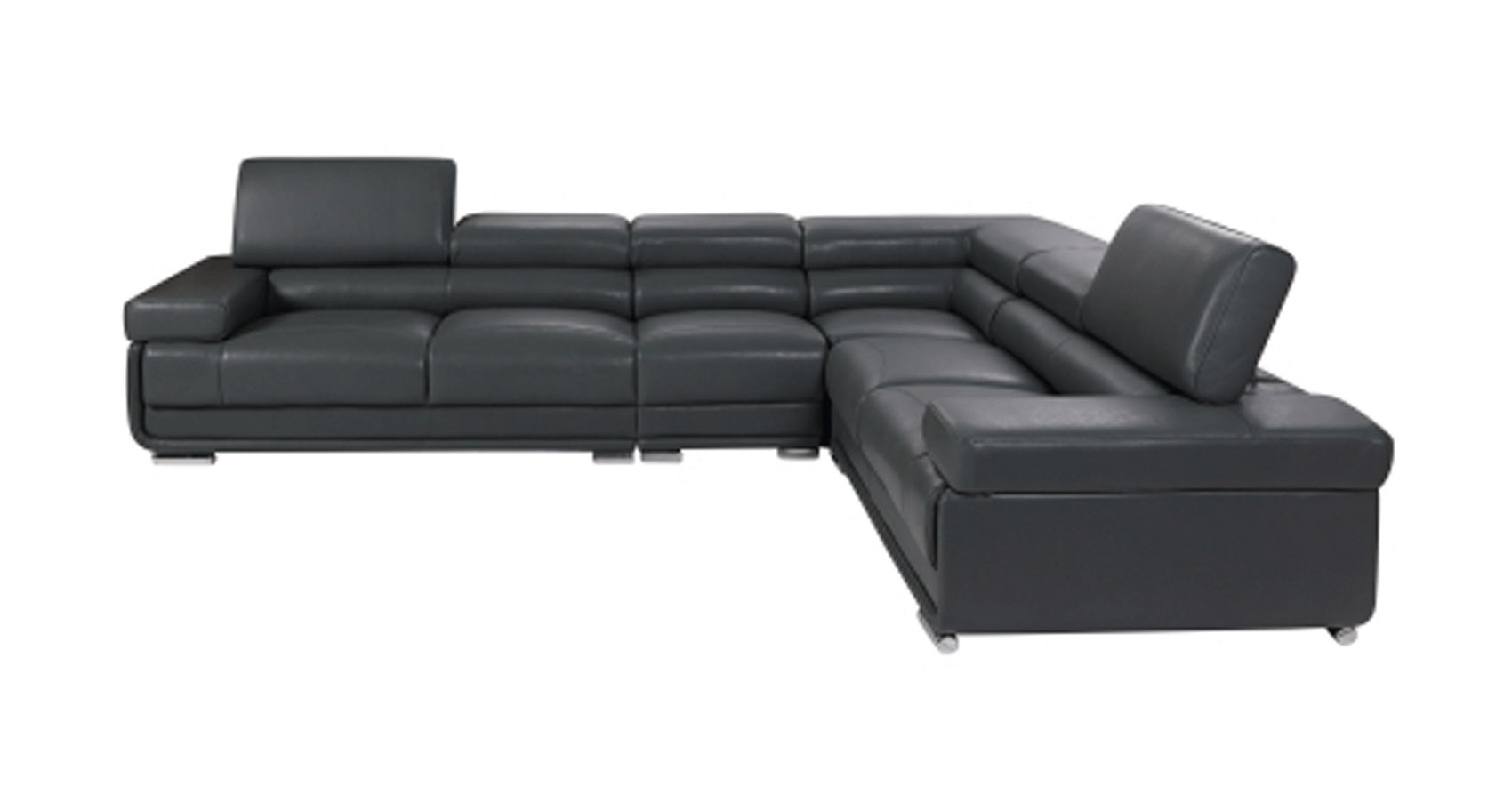 Exquisite Leather Corner Couch - Click Image to Close