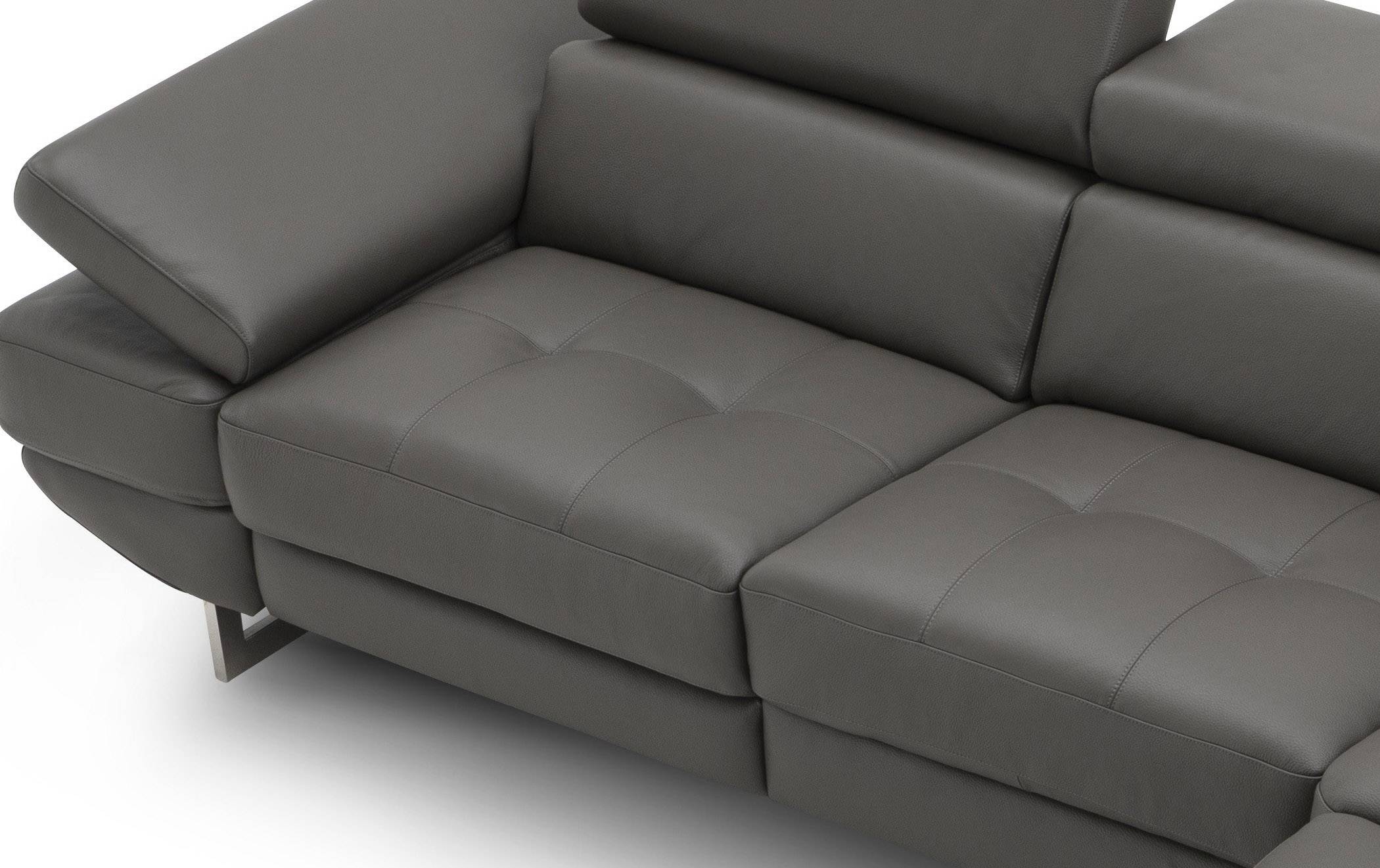 High-class Italian Leather Sectional Sofa - Click Image to Close