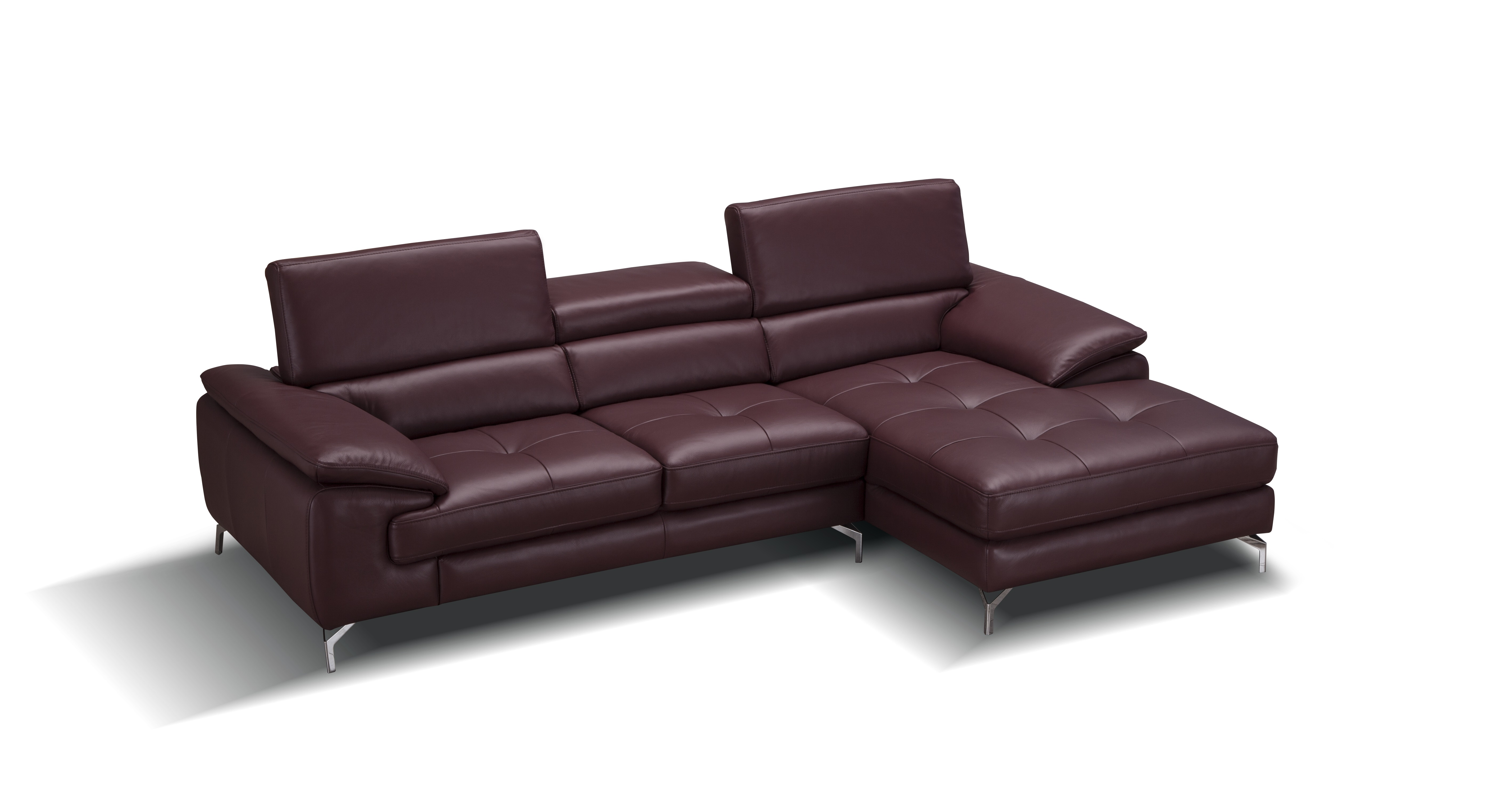 Exclusive Tufted 100% Italian Leather Sectional - Click Image to Close