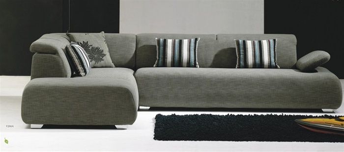 Adjustable Advanced Sofa Bed Sectional with Chaise - Click Image to Close