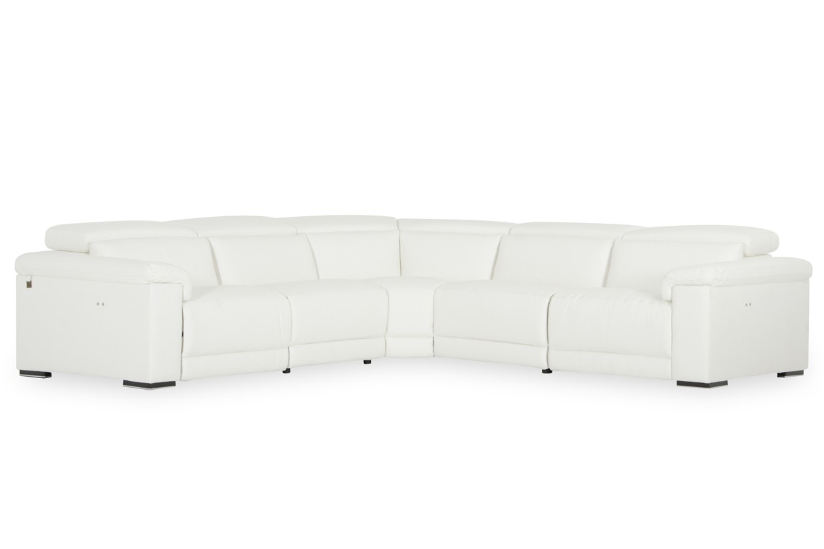 Elite Reclining Sectional Lounge with Adjustable Headrests - Click Image to Close