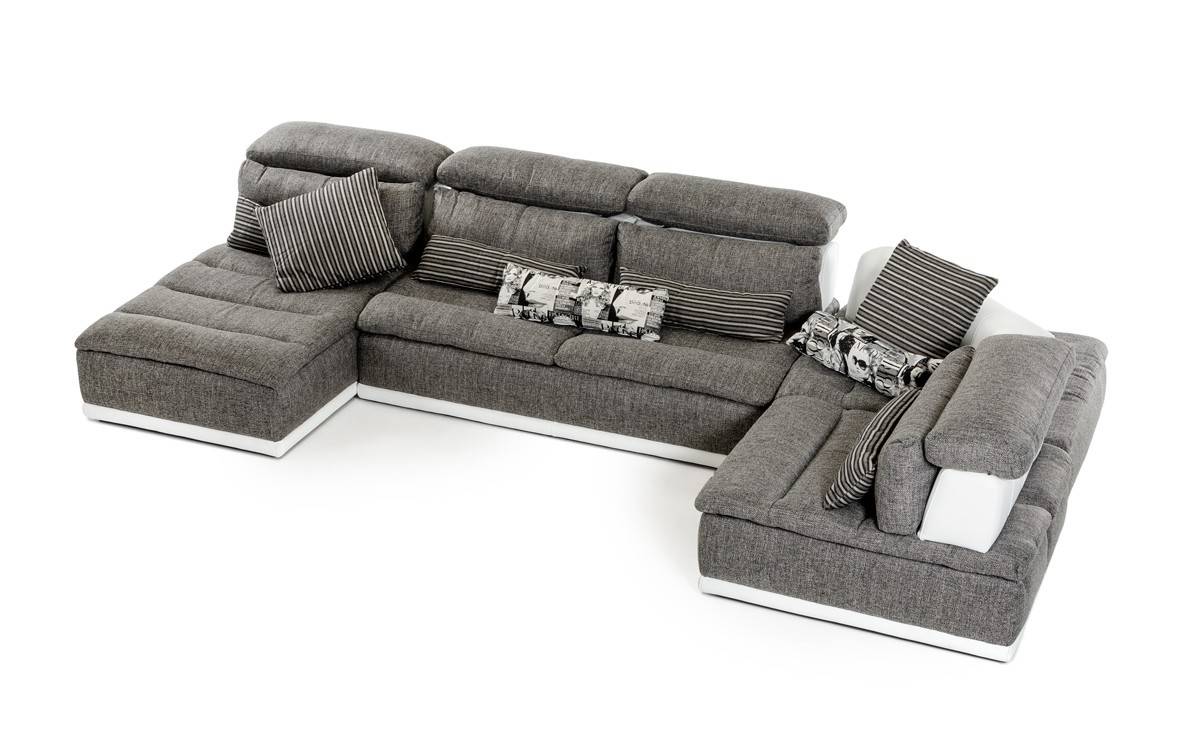 Fabric Sectional Sofa - Click Image to Close