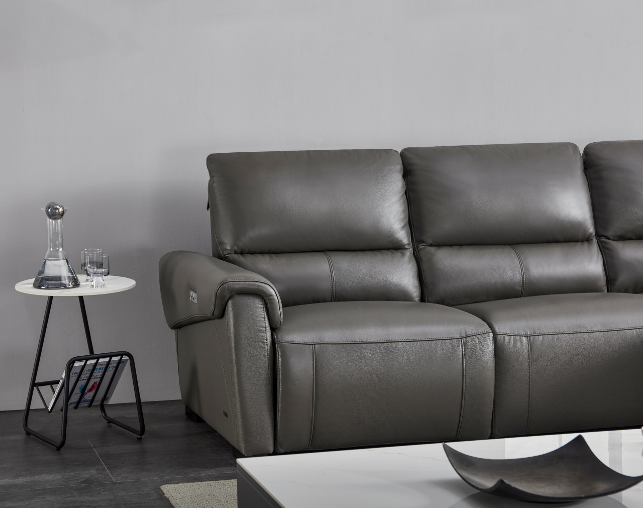 Elite Italian Leather Living Room Furniture - Click Image to Close