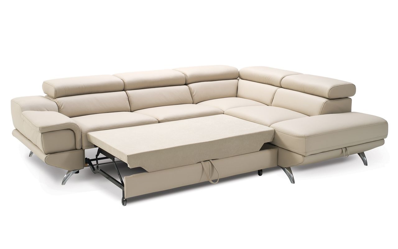 Exclusive Italian Top Grain Leather Sectional Sofa - Click Image to Close