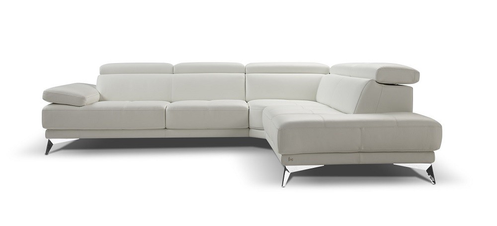 Overnice Tufted Full Italian Leather L-shape Furniture - Click Image to Close