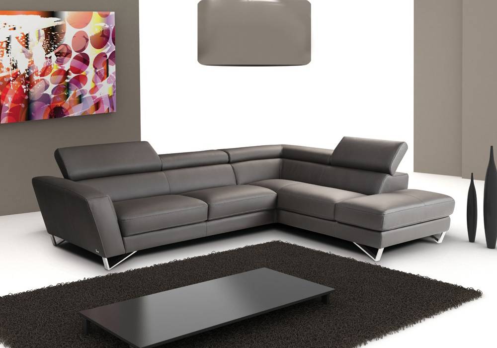 Advanced Adjustable Sectional, 100 Real Leather Sectional