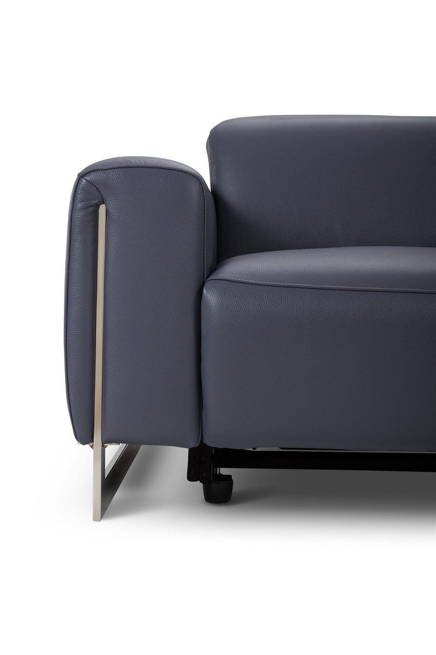 Advanced Adjustable Italian Top Grain Leather Sectional Sofa