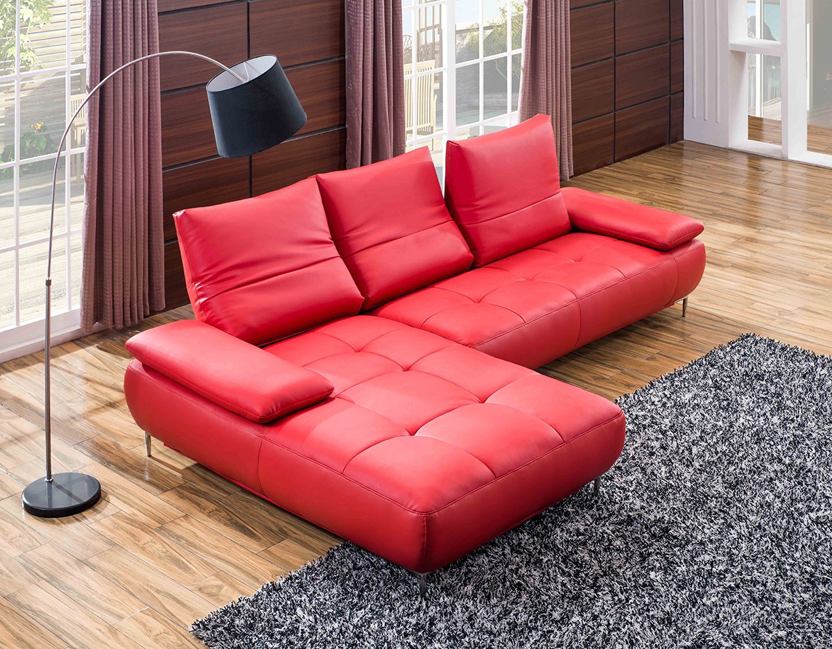 faux leather luxury cinema-style sofa bed