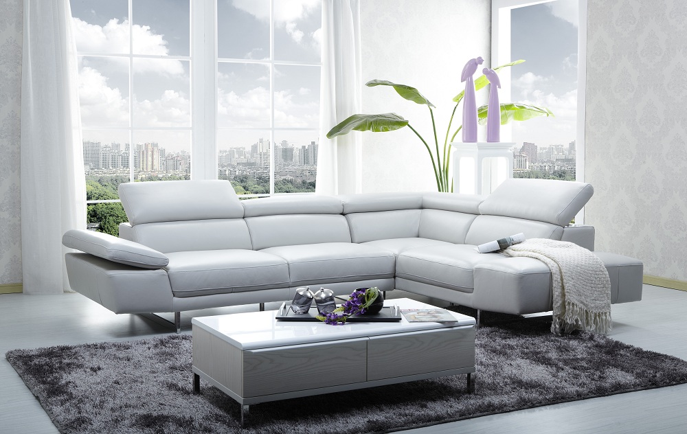 modern white sectional sofas