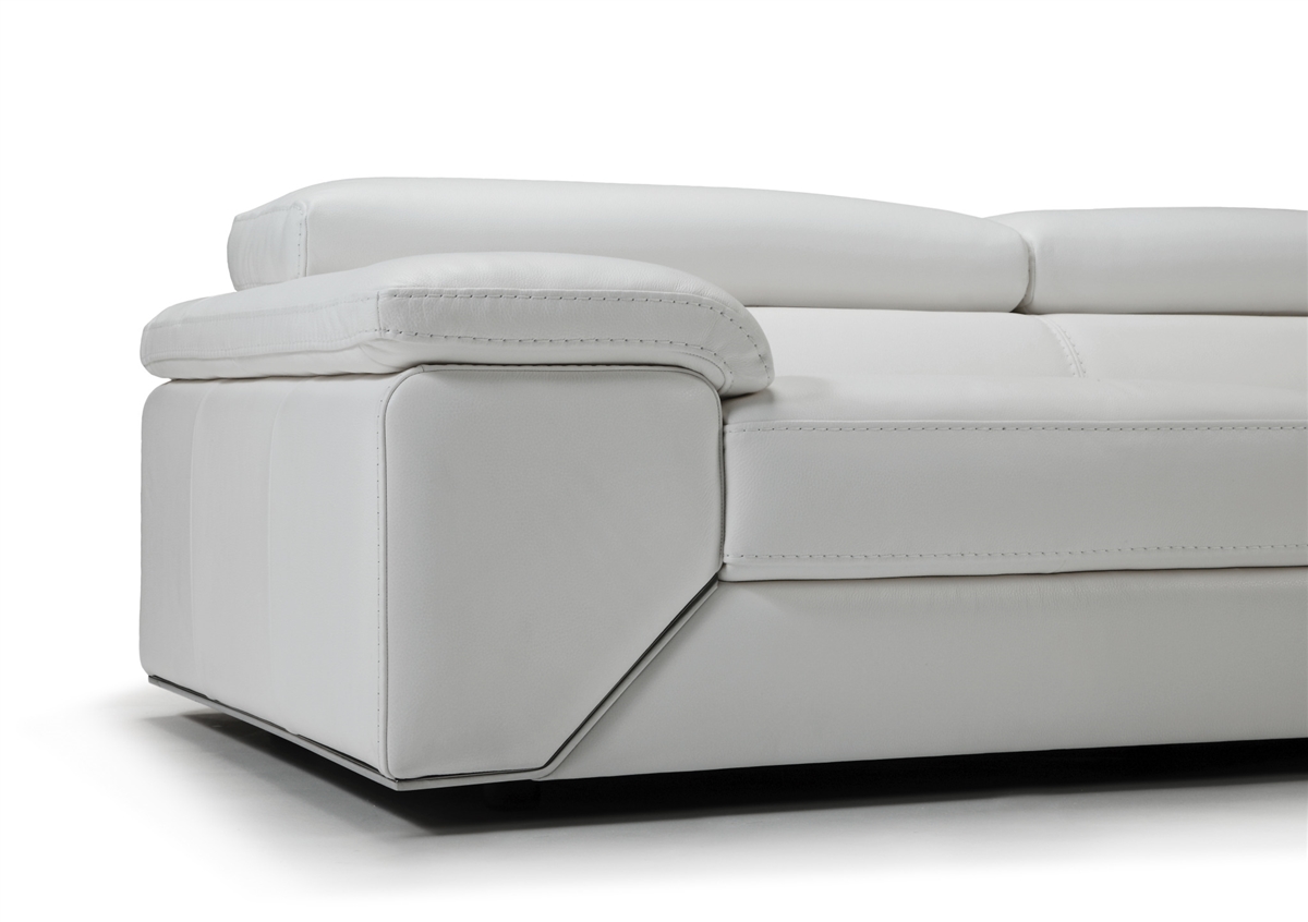 Graceful All Italian Leather Sectional Sofa - Click Image to Close